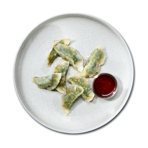 
                  
                    Load image into Gallery viewer, SPINACH + SHIITAKE DUMPLINGS
                  
                